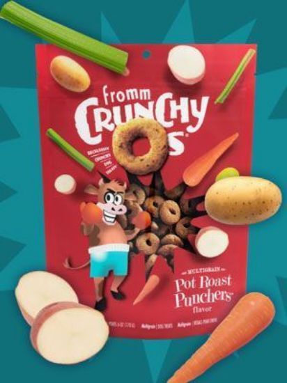 Fromm Crunchy Os® Pot Roast Punchers™ Flavor Dog Treats Recklessly Crunchy Dog Treats™